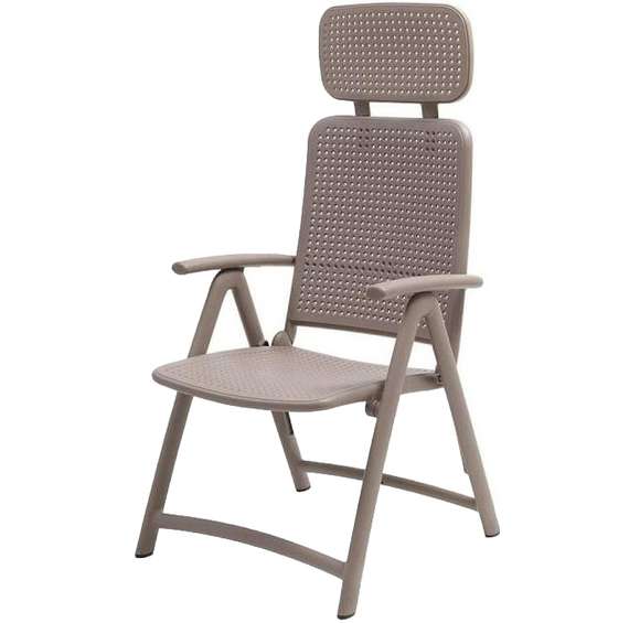 Стул пластиковый складной Acquamarina, тортора | NARDI | Италия