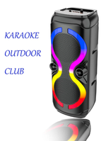 Беспроводная колонка Sing-e ZQS-8230 (8"40W/4.5A/микрофон)