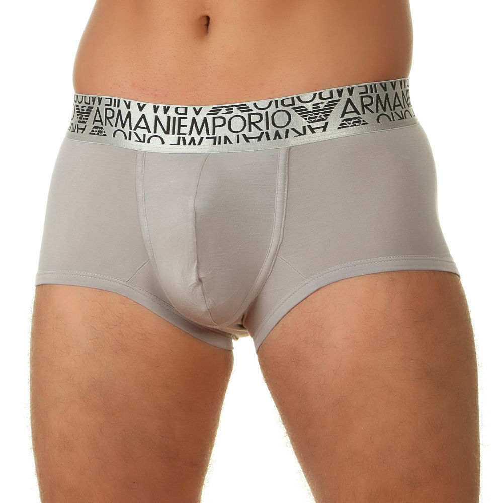 Мужские трусы хипсы белые Emporio Armani