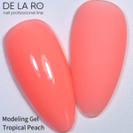 Delaro Моделирующий гель однофазный Tropical Peach - 15гр