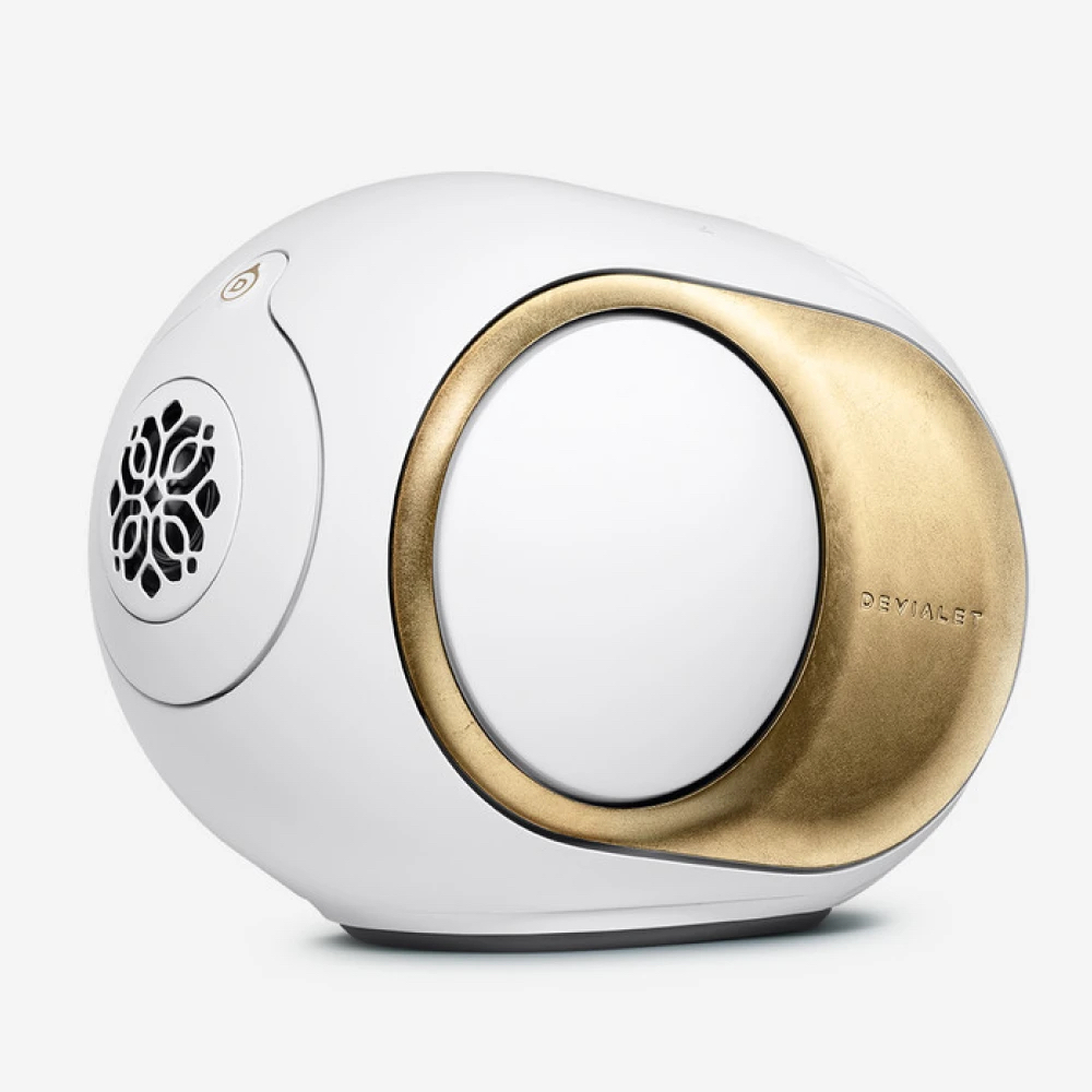 Акустическая система Devialet Phantom Ultimate 98 dB Opéra de Paris, белый/сусальное золото