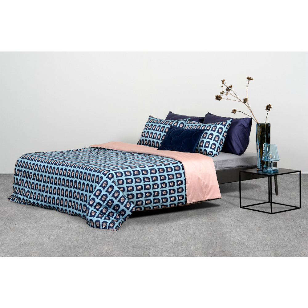 Постельное белье 2 спальное Tkano Cuts&Pieces  Blossom time пыльная роза