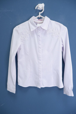 Рубашка 7 Одежек базовая на 10 лет