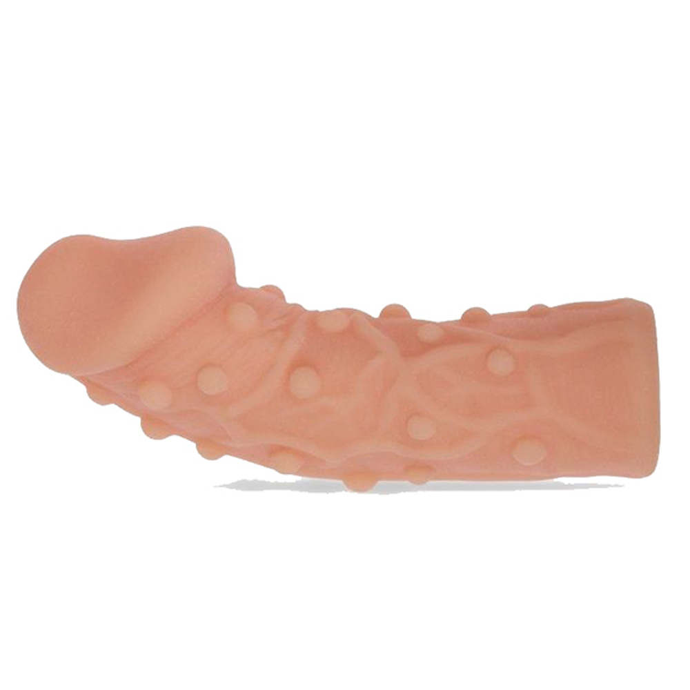 Насадка на фаллос с венками и шишечками 14,7см Kokos Extreme Sleeve 006 M Size