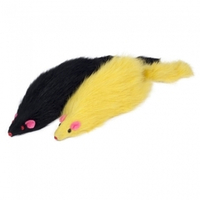 Игрушка для кошек "Мышь цветная", 130-140 мм