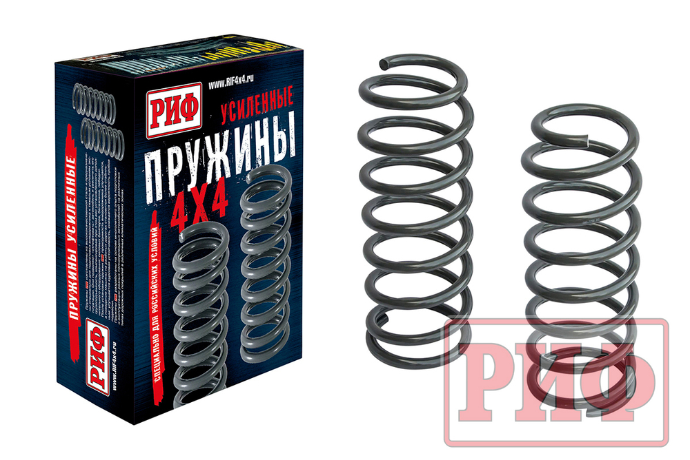 Пружины задние Toyota Land Cruiser 80/105 100-300 кг лифт 50 мм, TLC 100 0-200 кг лифт 25 мм РИФ