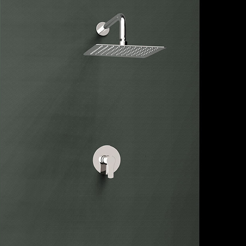 Встраиваемый смеситель для душа с тропическим душем TITANIUM K1818014