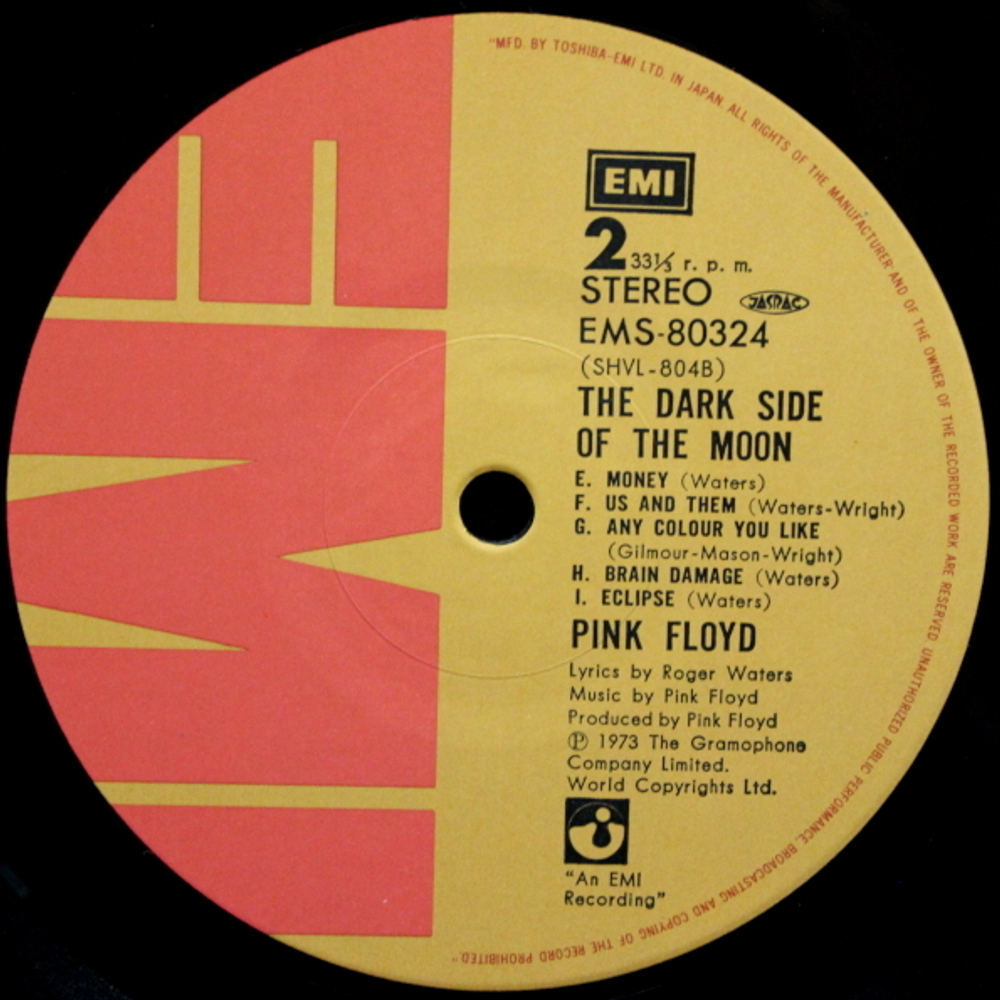 Pink Floyd / The Dark Side Of The Moon (LP)