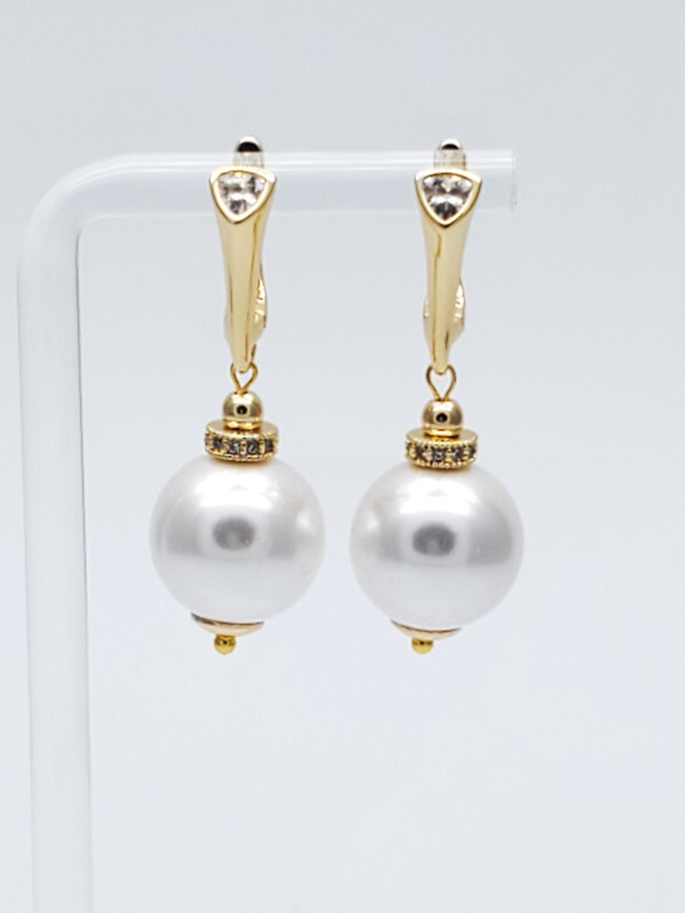 91002045 Серьги Selena Pearls