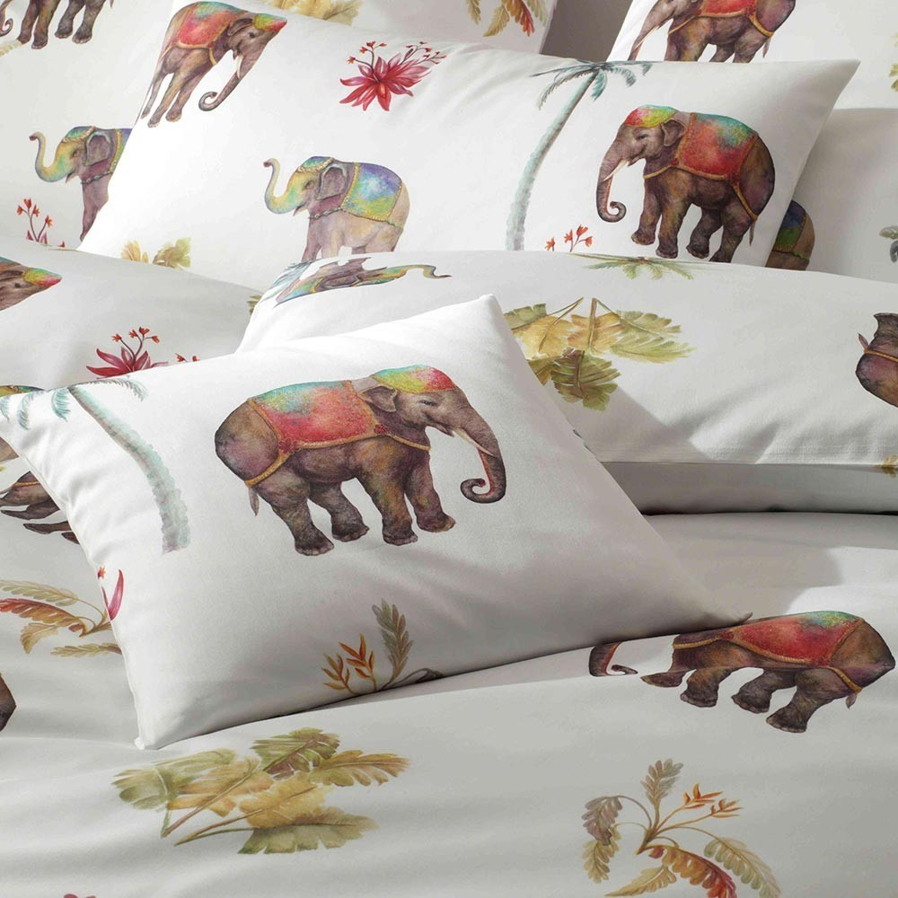 Наволочка 70x70 Elegante Delhi белая фото