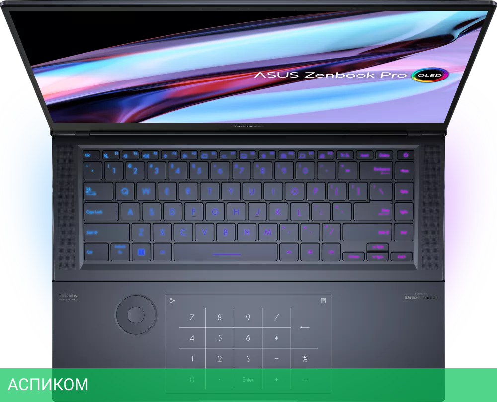 Ноутбук ASUS Zenbook Pro 16X OLED UX7602VI-MY053X