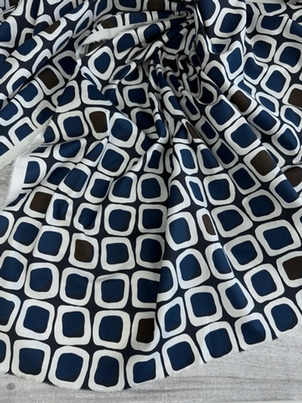 Поплин Белый квадрат, MaxMara, Италия