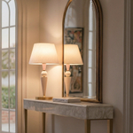 Настольный светильник с керамикой 108014