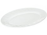 Блюдо овальное 20см*14см WHITE (50235)