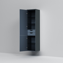 M50ACHX0406GM Inspire V2.0, шкаф-колонна, универсальный, подвесной, 40 см, push-to-open, графит мато