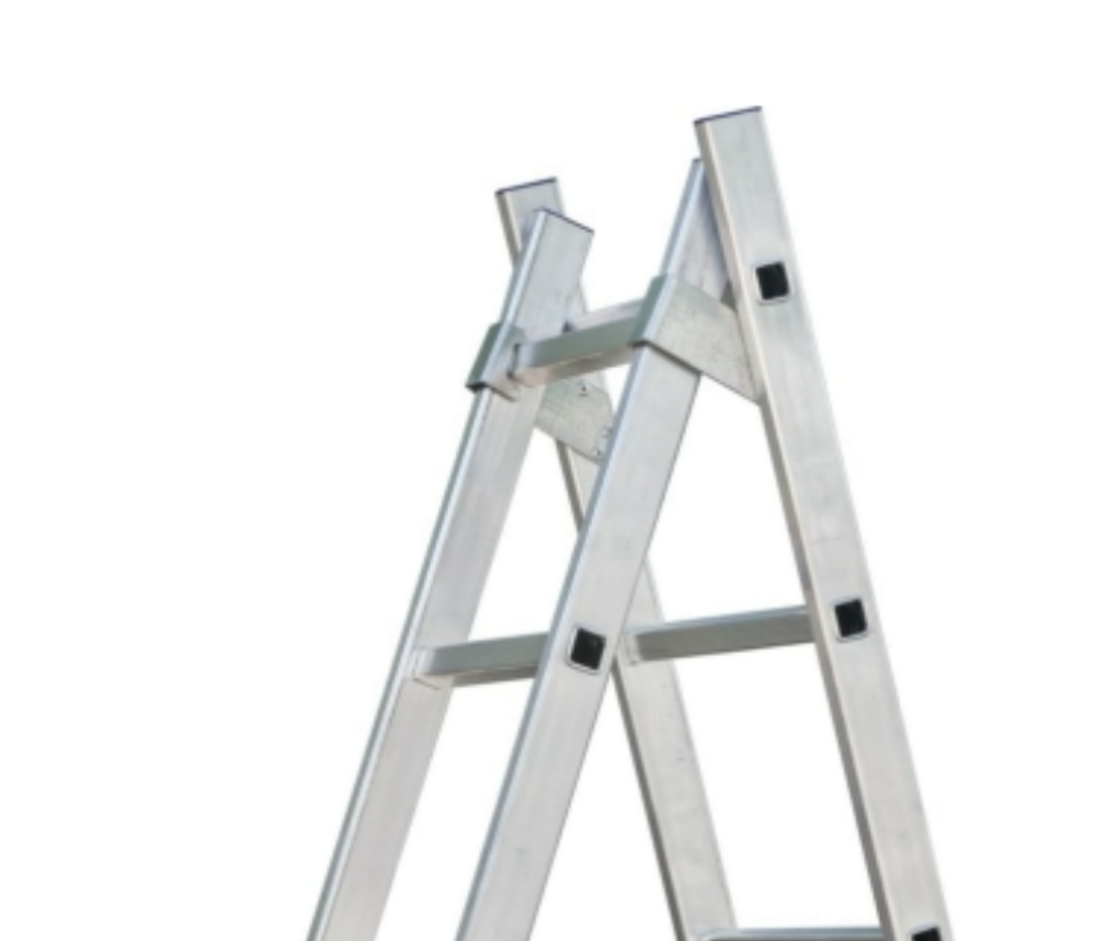 Лестница алюминиевая двухсекционная 10 ступеней SMARTY/SN011-210