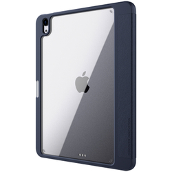 Синий чехол книжка от Nillkin для iPad Air 10.9 с 2020 года Air 4, серия Bevel Leather Case, функция пробуждения и сна