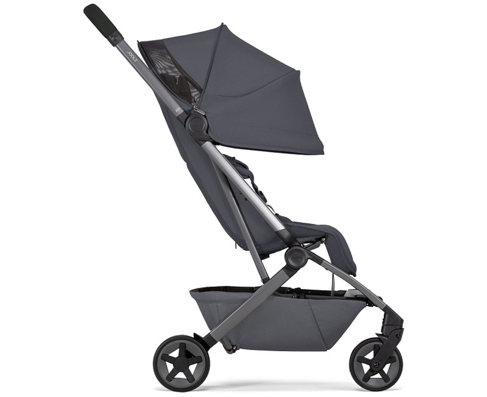 Детская прогулочная коляска Joolz Aer 2 с бампером Stone Grey/Black Carbon