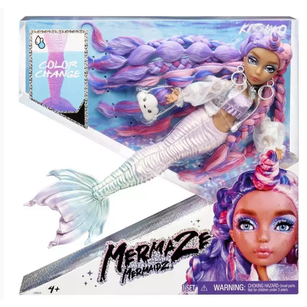 Кукла-русалка Mermaze Mermaidz™ Color Change Kishiko™