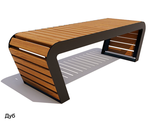 Скамейка уличная Времена года, Сосна