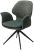 Стул LENNE 360 град. поворот., зеленый MILAN-350, ткань/ MOHAIR-350, ткань/ Черный