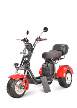 Электроскутер WHITE SIBERIA IKRA 5000W Red