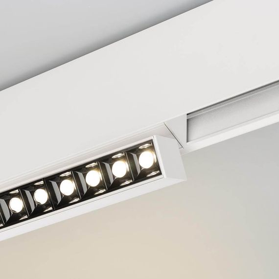 Трековый светодиодный светильник для магнитного шинопровода Arlight Mag-Laser-Fold-45-S480-18W Warm3000 026976