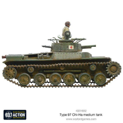 Chi-Ha Japanese tank (plastic)