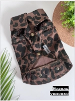 Жилет джинсовый для собак и кошек