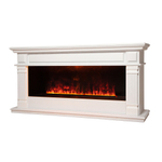 Каминокомплект Real Flame Islandia CST1000 WT с очагом 3D Cassette 1000 LED RGB