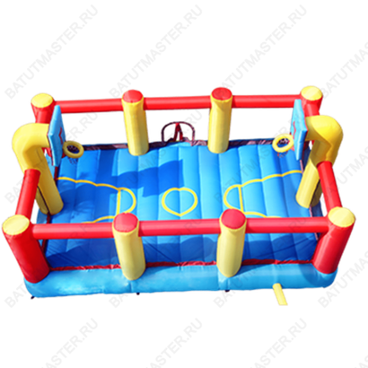 Спортивный надувной батут "Баскетбол 2" 6*3,6*2,9м