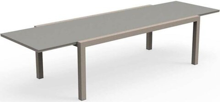 Стол стеклянный раздвижной Talenti Touch, тортора