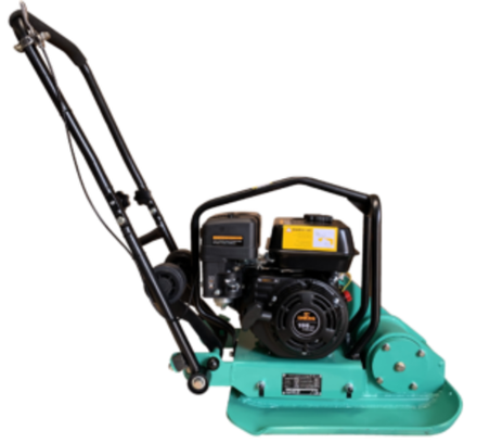 Виброплита бензиновая GIKS PC90D - [80 кг / 12 кН / Dinking DK168F]