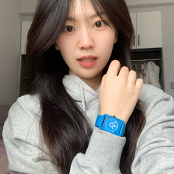 Adidas Originals Wrist Watch Quartz Movement Nylon Strap Blue Dial Unisex