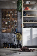 Комбинация для хранения - IKEA IVAR/ИВАР ИКЕА, 259х30х226 см, сосна/белый