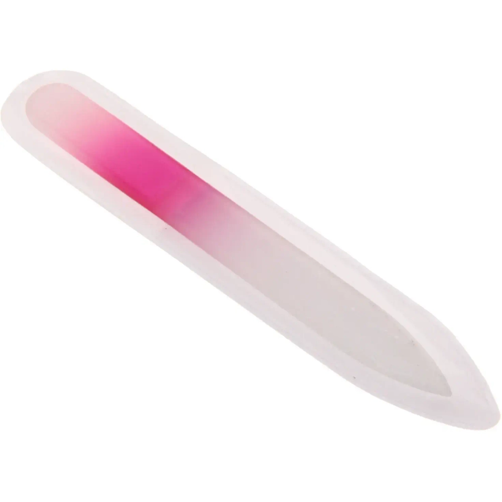 Пилка для ногтей стеклянная в пакете «Ultramarine», двухцветная, 9см.