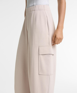 OYSHO Брюки свободного кроя из ткани с модалом, светлый хаки