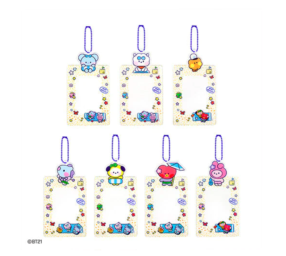BT21 - Холдер для фотокарты Summer Sky