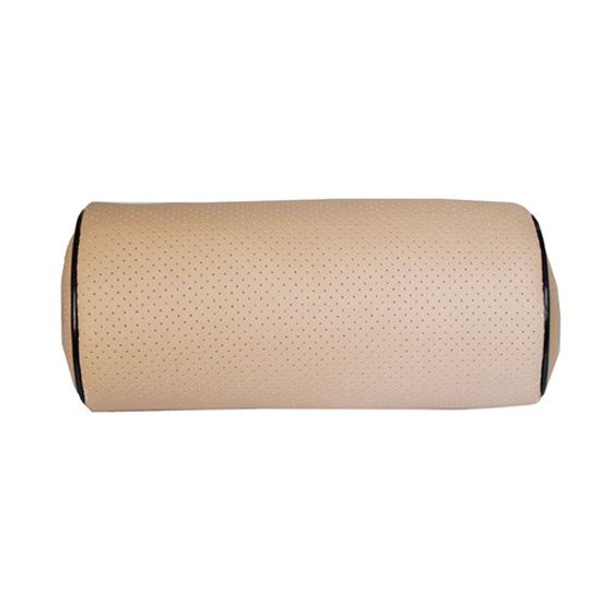 Автомобильная подушка "Валик" под шею из экокожи