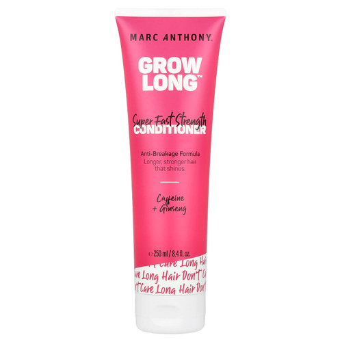 Marc Anthony, Grow Long ™, сверхбыстродействующий кондиционер, кофеин и женьшень, 250 мл (8,4 жидк. унц.)