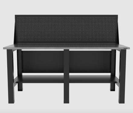 Верстак бестумбовый с экраном/ Стол для слесарных работ 1800*700 GAROPT, Gt1800STPP