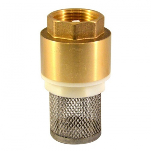 Обратный клапан 3/4" с сеткой лат. ART372