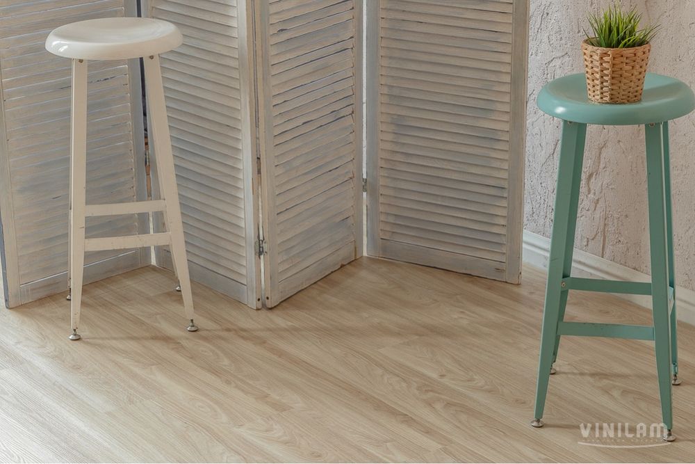 Кварцвиниловая плитка VINILAM GLUE Дуб Килль