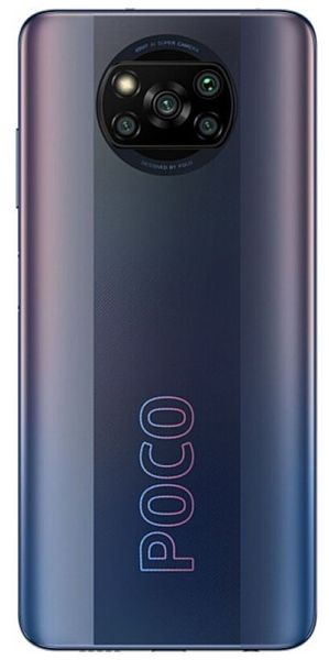 Смартфон Xiaomi Poco X3 Pro 6/128GB Global, черный фантом