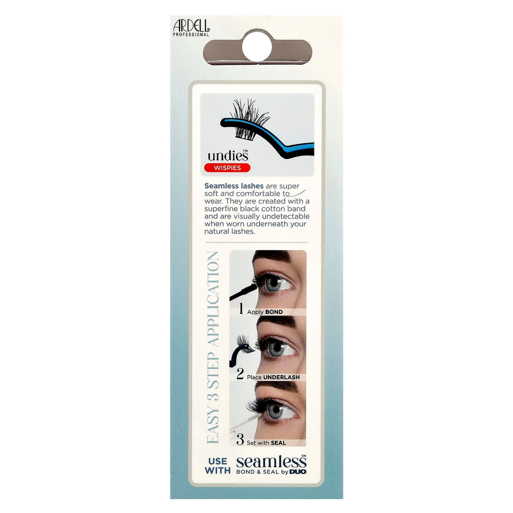 Ardell, Seamless ™, Underlash Extensions, тонкие волосы, 32 шт. Различной длины