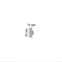 Молдинг с рисунком DECOMASTER D1157AДМ (30*14*2000мм)