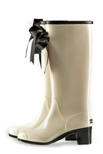Сапоги BoomBoots White&Black High