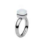 Кольцо Qudo Firenze White Delite 18.5 мм 611794 BW/S