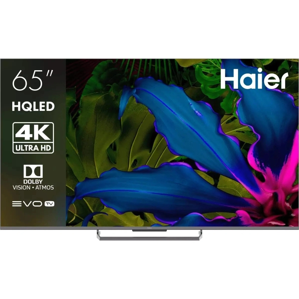 Телевизор Haier DH1VWQD06RU 65" S6 QLED Frameless 4K Ultra HD серый