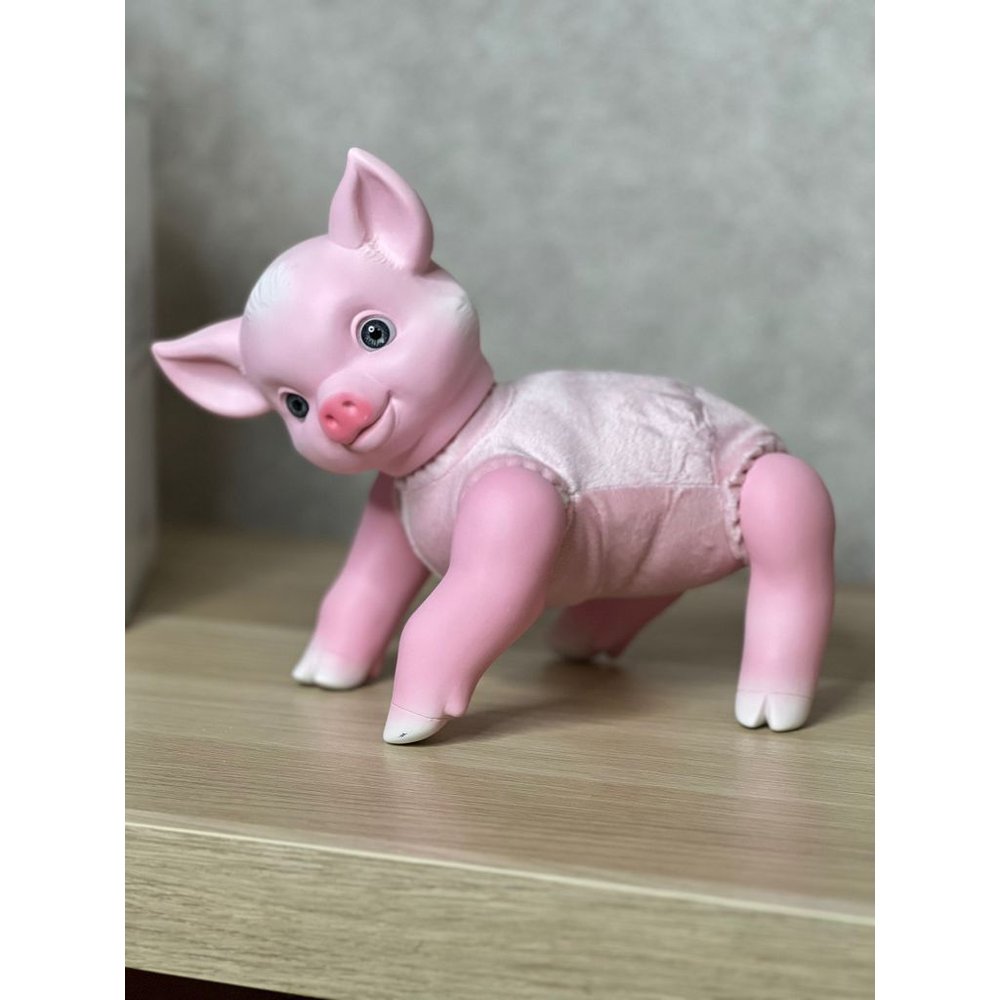 Игрушка мягконабивная 35см AniReal Хрюшка (60104)